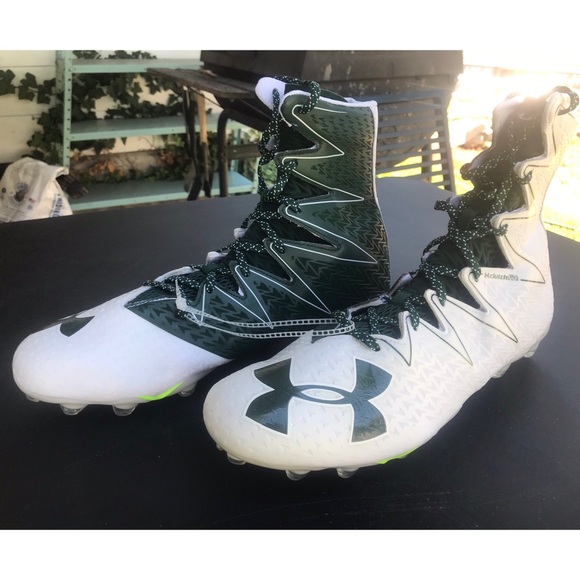 green under armour football cleats